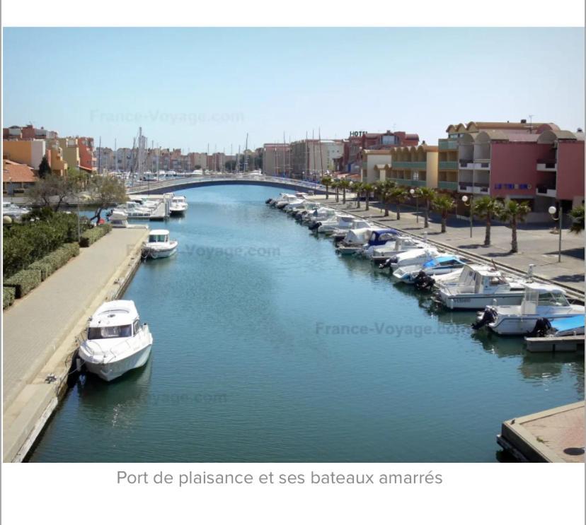 L Appart D Ange 1 Idealement Situe 37M2 Entre Port Et Village Gruissan Εξωτερικό φωτογραφία